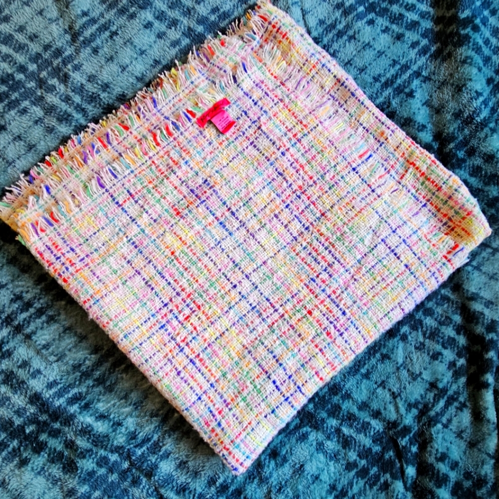 Betsy Johnson palantin/ scarf/little blanket